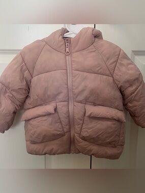 Zara Kids Hooded Puffer Jacket